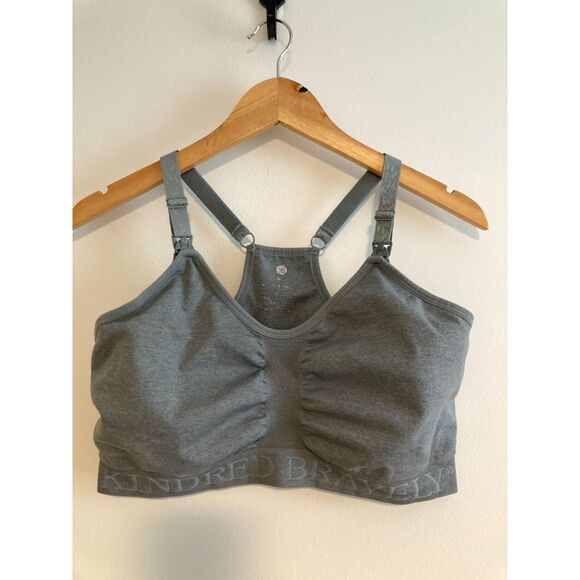 Kindred Bravely Simply Sublime Nursing Bra Grey Size XL - Picture 1 of 3